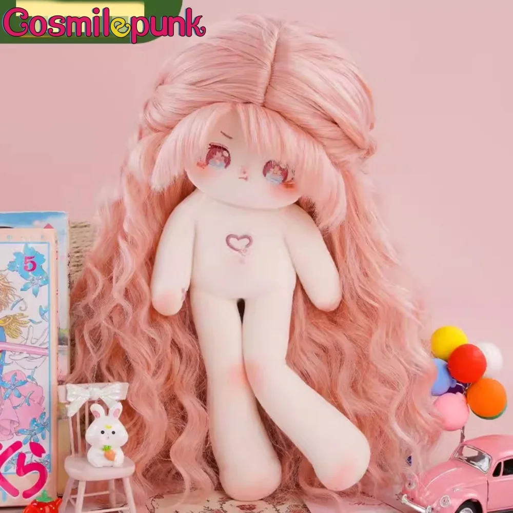 Perruque Lolita Rose Originale en Peluche de 20cm pour Fille, Long Jambe, Modules de Beurre, Jouet Corporel, Jeu, Cosplay, Anime, Sac, Accessoires, Décor Mignon GL