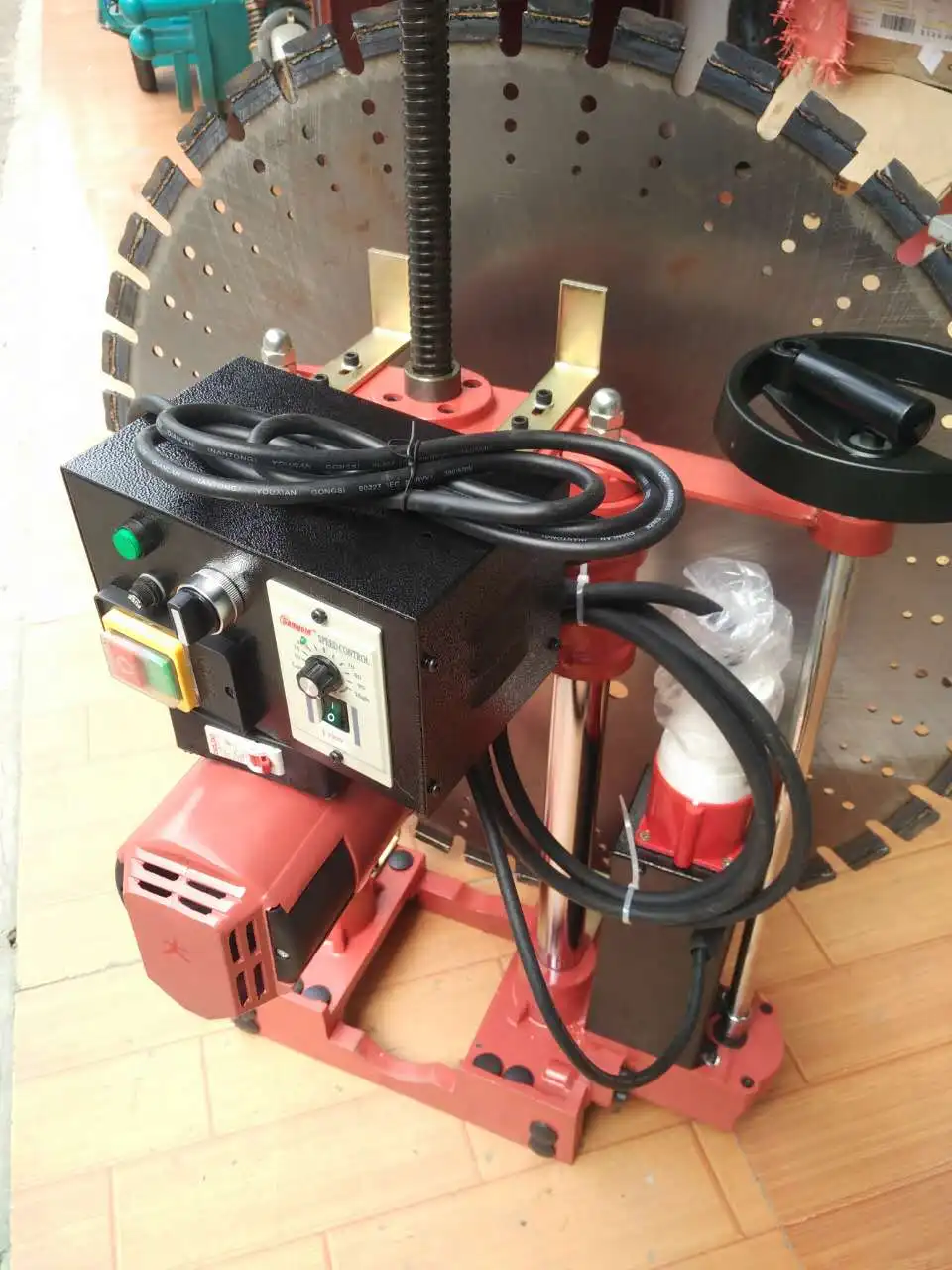 Semi-automatic Electric Wall Concrete Cutting Machine Electric Wall Chaser Groove Cutting Machine Wall Slotting 6.2kw Machine