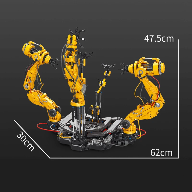 IN magazzino Robot tecnico piattaforma corazzata Building Blocks modello moc Idea Mech Display Table mattoni giocattoli per ragazzi regalo di natale