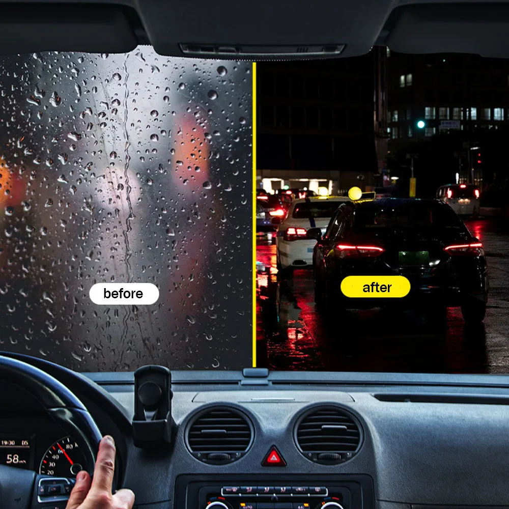 Autoglas-Reinigungstücher, hochwirksam bei der Entfernung von Schmutz und Ölfilmen, beschlagfrei, rückstandsfrei und erfordert kein Waschen. – Detail 3