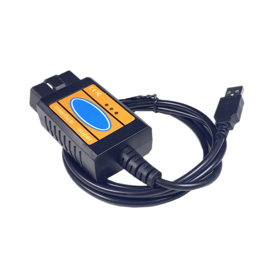 OBDII CAT F-Super Scanner FT232 Chip USB Diagnostic Cable OBD2 Car Fault Code Reader for Ford view 4