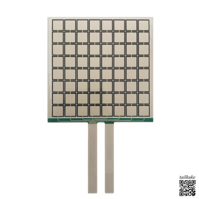 M0808MS Matrix Distributed 8x8 Flexible Thin Film Pressure Sensor Varistor Strain Gauge Tactile Sensing