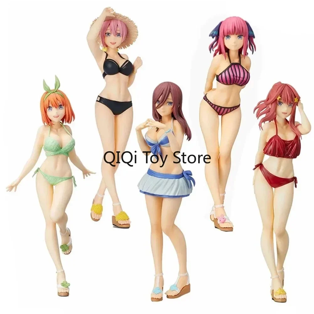 Nouvelle Animation mariée à cinq degrés Nakano Ichihana Nino Sanjiu quatre feuilles mai maillot de bain en boîte artisanat modèle à collectionner jouet cadeau