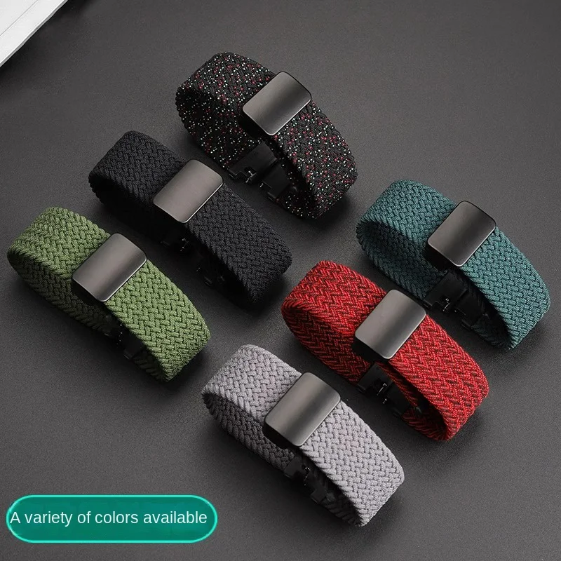 

A158/168 AE1200 AE1300 nylom strap for Casio W218h HDC-700 W800h F91W F105 F108 SGW400 AQ-150W A700 Magnetic buckle watchband