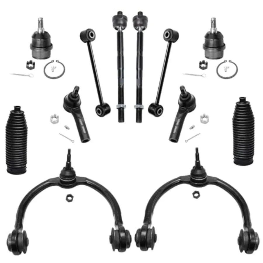 

Front End 12pc Suspension Kit for 0510 Jeep Grand Cherokee Commander 2005 2006 2007 2008 2009 2010 Including 2 Upper Control Ar