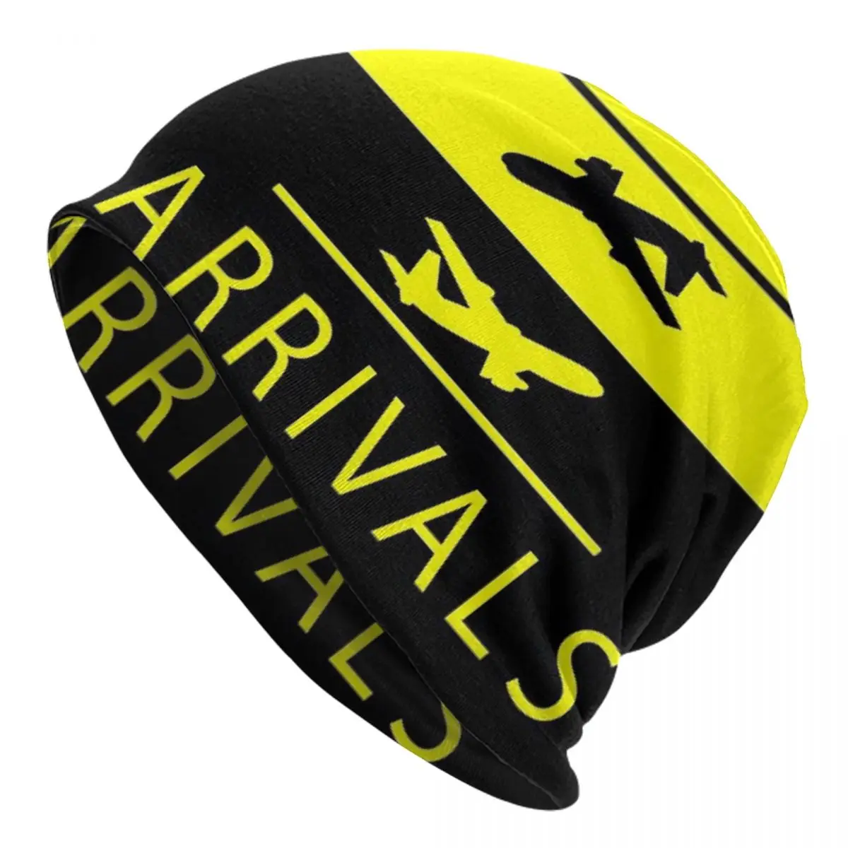 Aircraft Navigation Site Autumn Spring Hats Arrivals And Departures Thin Hat Bonnet Hipster Skullies Beanies Caps Men Earmuffs