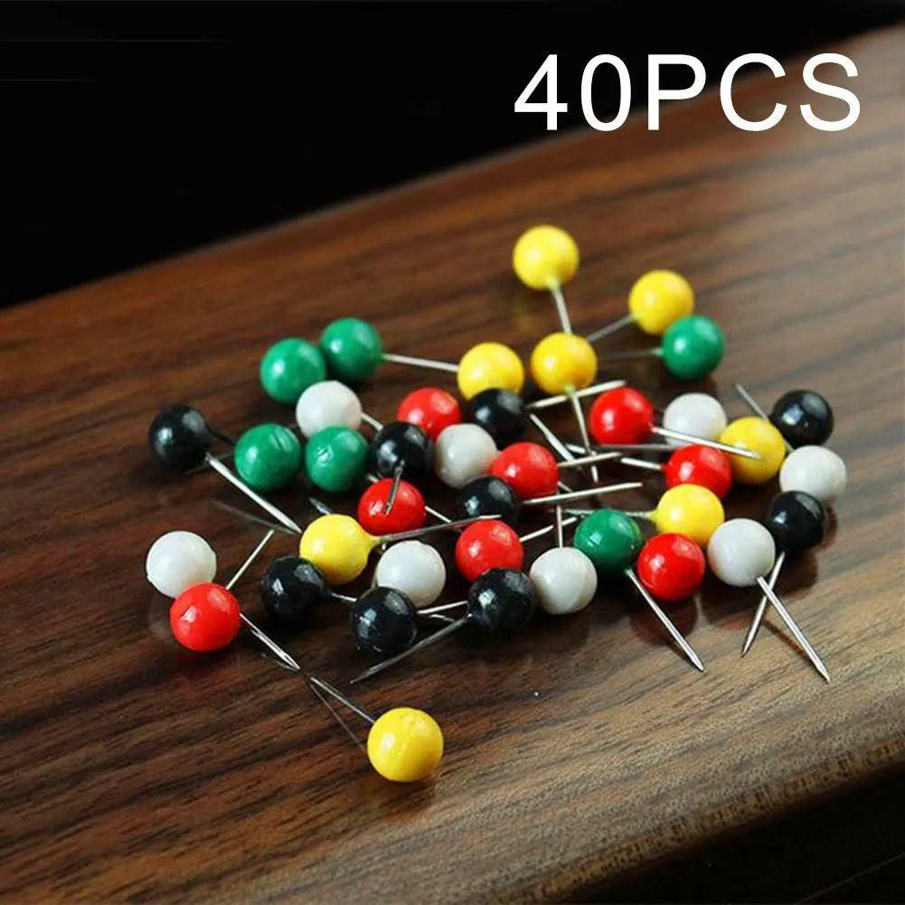 40pcs Mix Color Rig Safe Spare Pins Carp Fishing 0.6*1.7cm Rig Box Winder Pin Dedicated Positioning Pin For Main Line Box Shaft