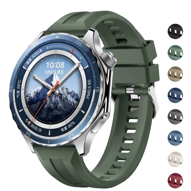 22Mm Silicone Strap… - image