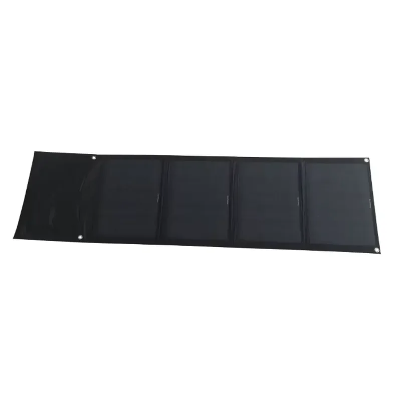 Customized 40W Mini Portable Folding Solar Charger Waterproof Solar Panel with USB and DC Output Ports for Outdoor Use