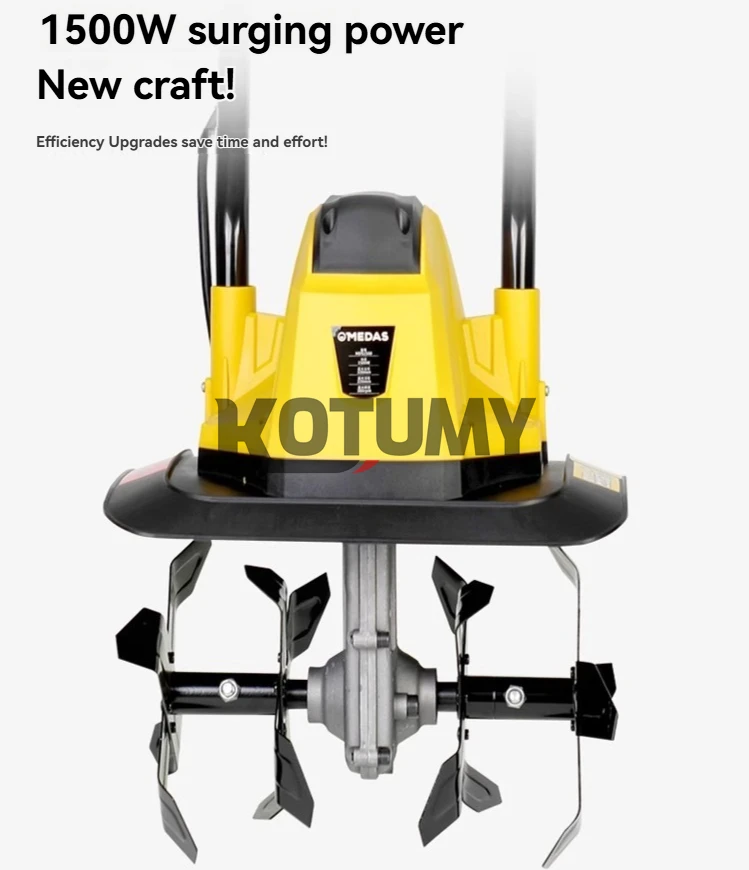 Small Electric Loosening Machine Microtiller Turning Machine Plow Machine Household Plowing Planing Digging Machine Orchard