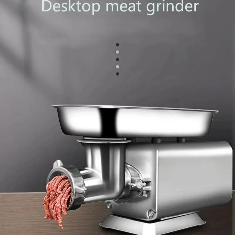 Electric Meat Grinder Versatile Stainless Steel Heavy Duty Meat Mincer Sausage Stuffer Machine for Home and Professional Use