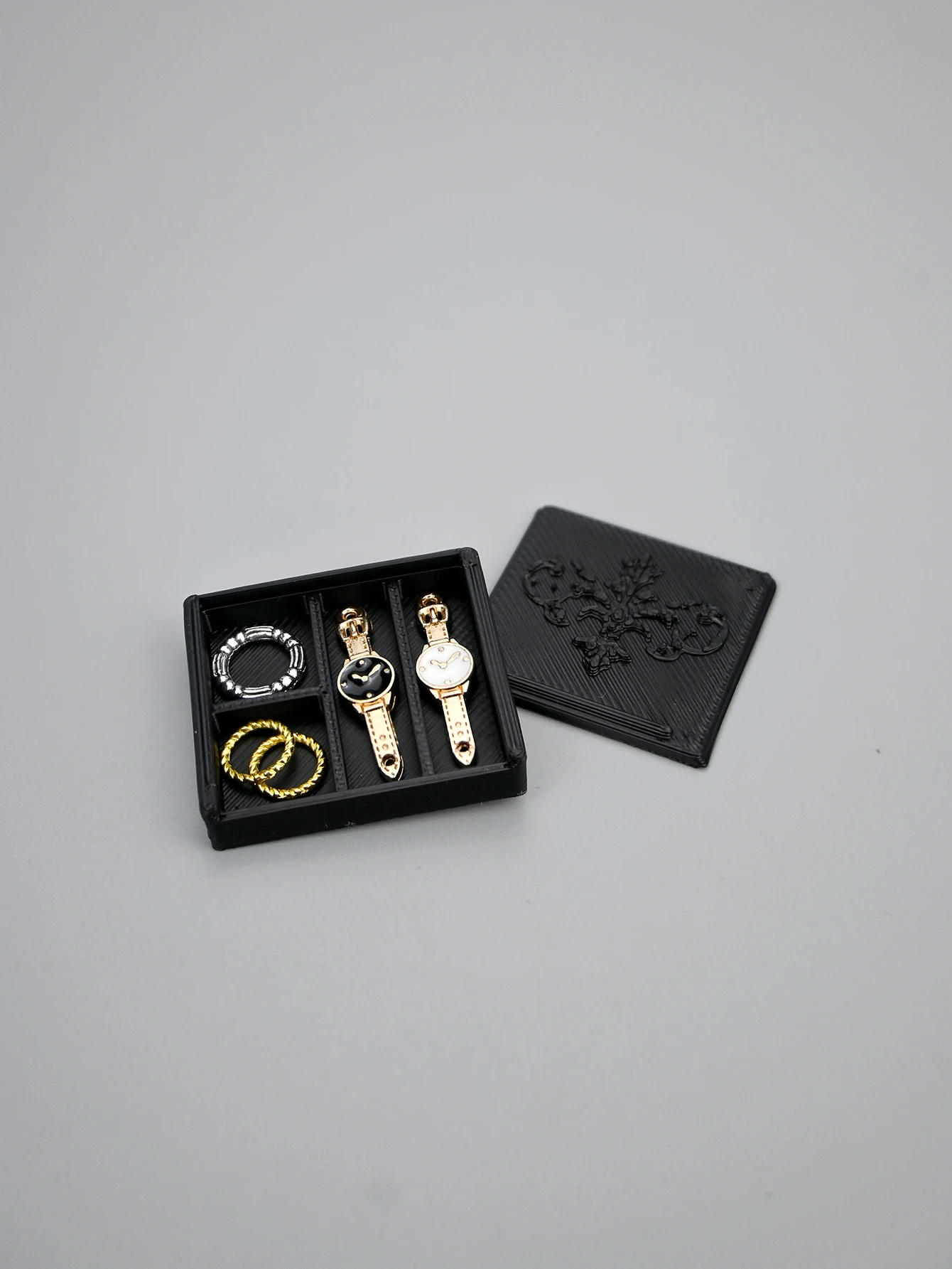A miniature watch jewelry box - Jewelry Y Watches ulasan dan harga