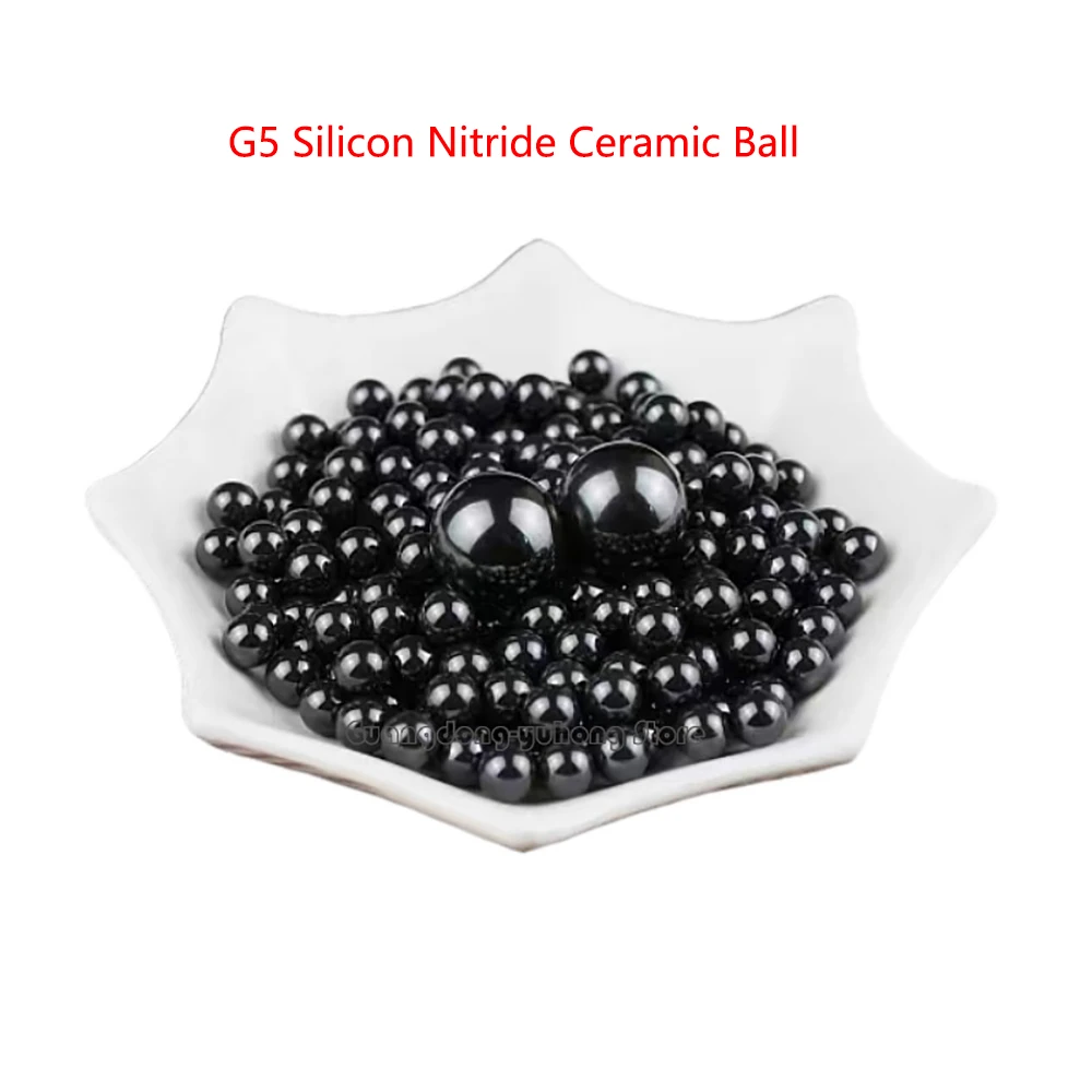 

Black Silicon Nitride Si3N4 Ceramic Ball G5 Precision Ceramic Bearing Balls 1.34/1.4/1.5/1.588/2.0/2.381/2.5/2.778/3.0~34.925mm