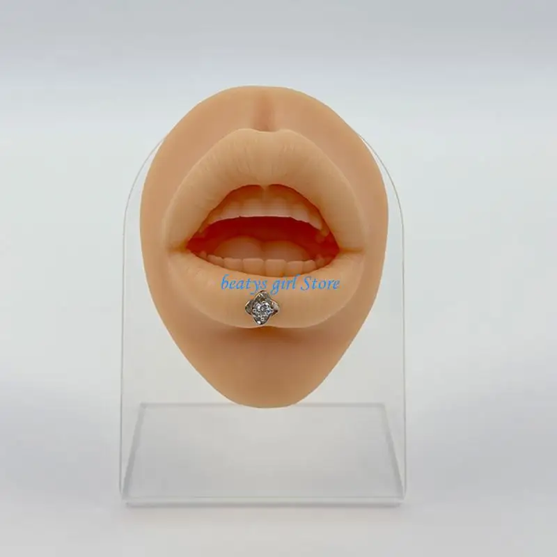 C7AB Multipurpose Silicone Facials Practice Model Training Tool For Clinical Training Permanent Makeup And Body Art Education