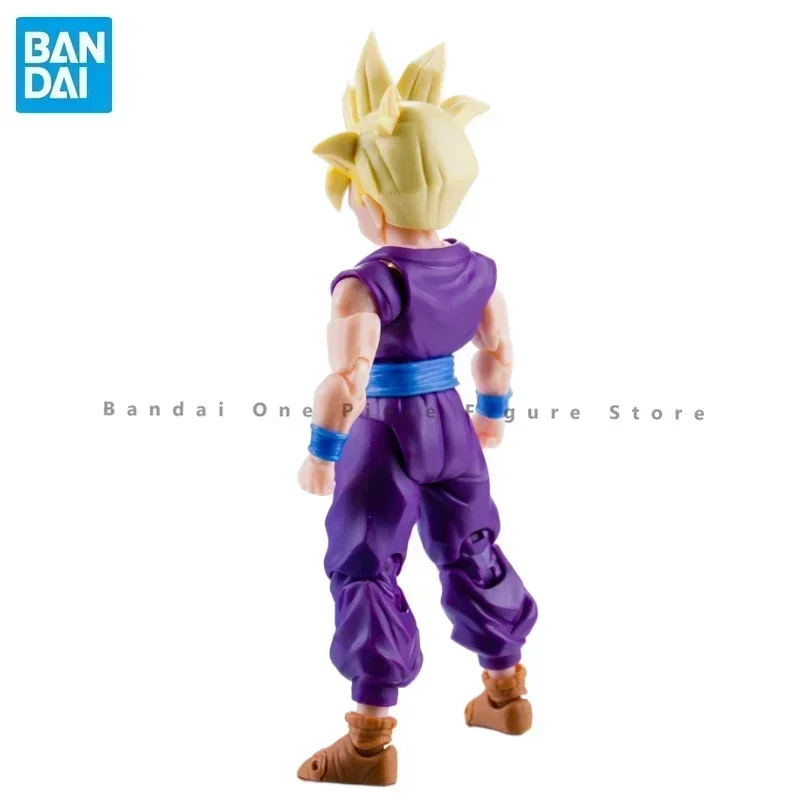 In Stock Original SHF Bandai  Son Gohan Dragon Ball Z Super Saiyan Action Figure Animation Toy Gift Model Collector Anime Hobby