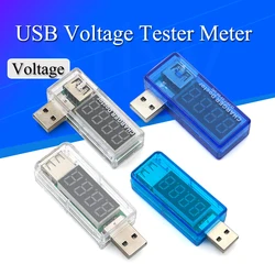 Digital USB Mobile Power charging current voltage Tester Meter Mini USB charger doctor voltmeter ammeter Turn transparent