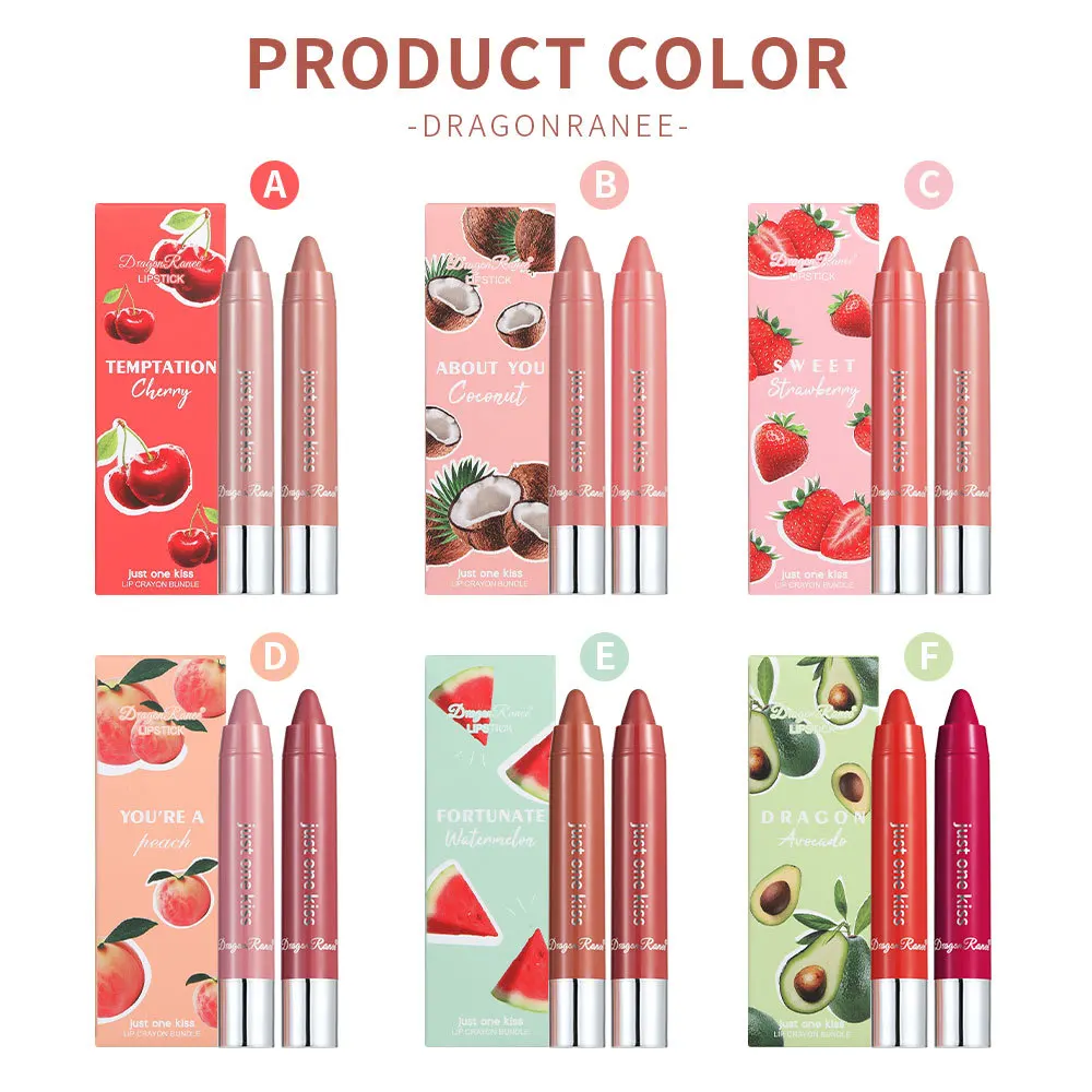 12 สีน้ําลิปสติกปากกาสีชมพู Mirror Jelly Lip GLOSS Long Lasting Moisturizing Lip Liner Crayon ดินสอแต่งหน้า Se