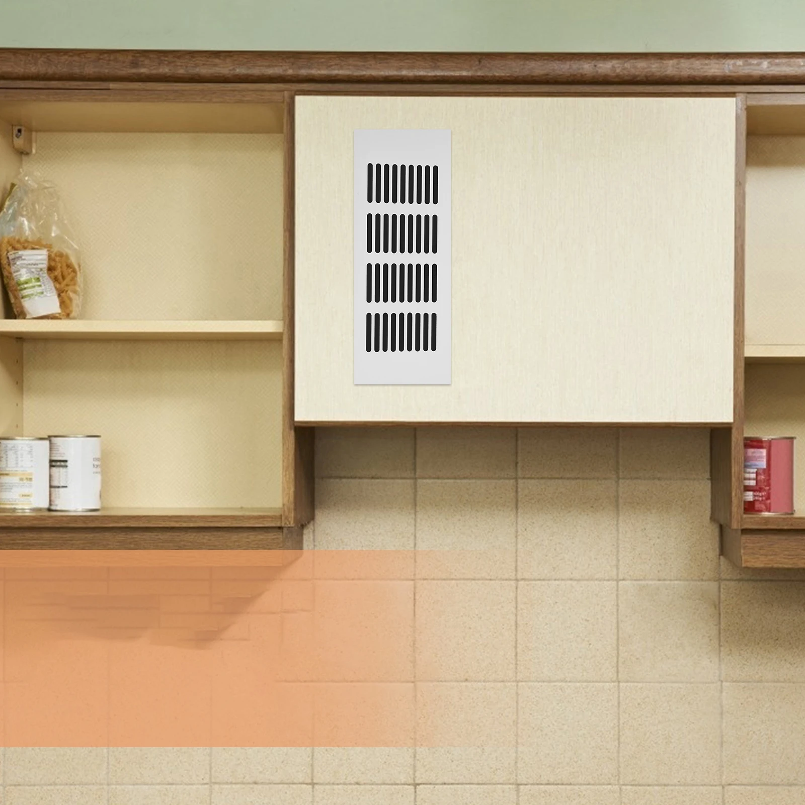 

2Pcs Aluminum Alloy Breathable Mesh Cabinet Air Vent Home Supplies Accessories Furniture Exhaust Grille Durable