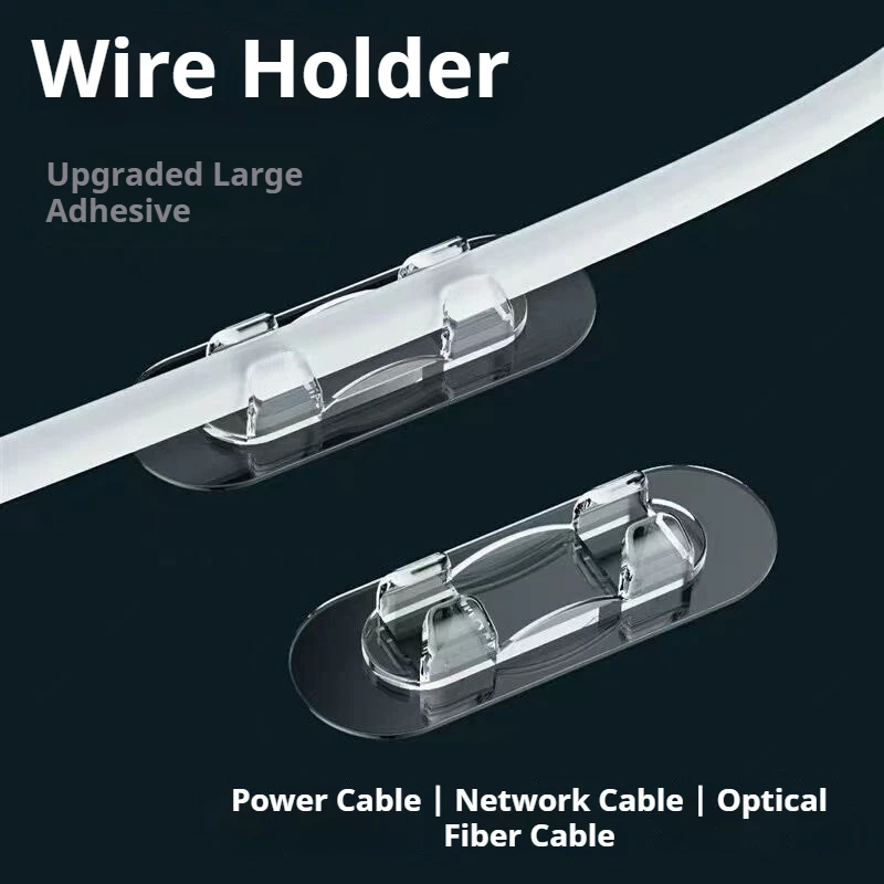 20/10pcs Cable Winder Organizer Desktop USB Cable Clips for Headphone Mouse USB Charging Wire Cord Tidy Management Home Office