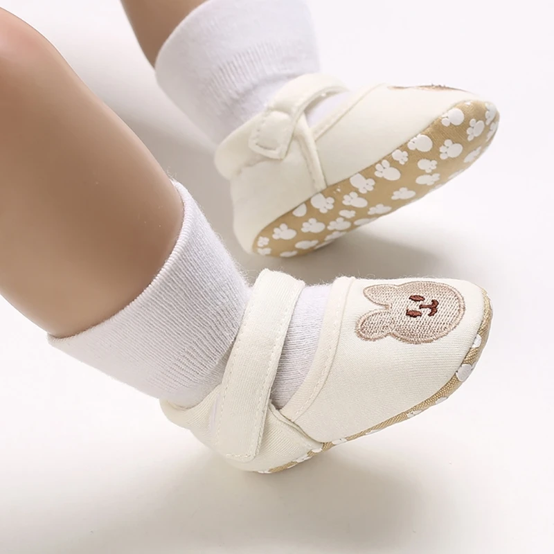 Toddler Shoes Cotton Shoes Baby Learning to Walk Shoes not Slip Soles Bear Pattern Kids Shoes for Stability & Drop shipping