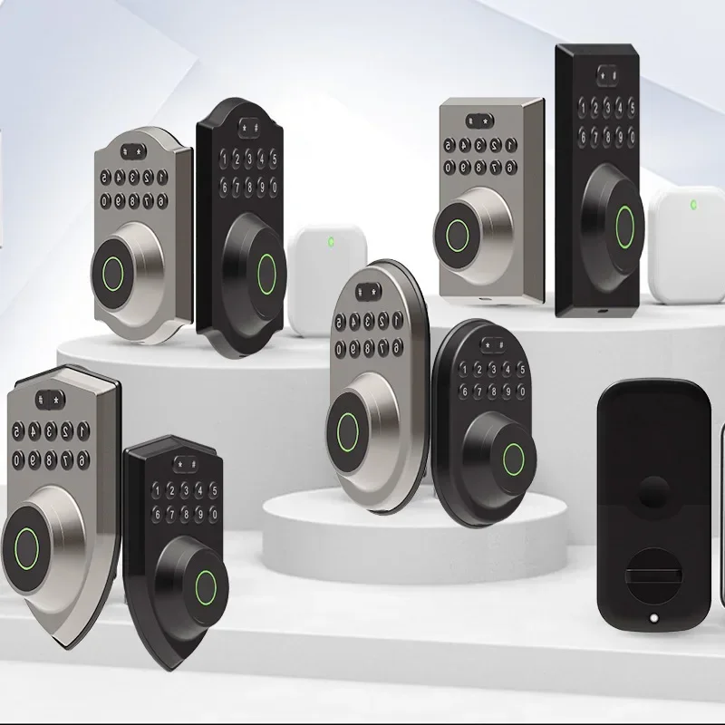 

Intelligent Stuck Lock Front Door Latch Electronic Password Keyboard Assist Lock Automatic Door Opening And Closing