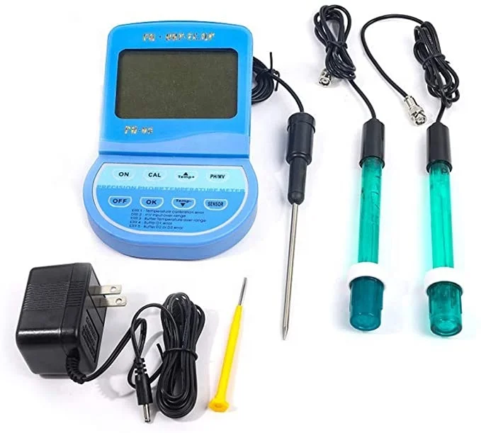 Blue -2.000 ~ 16.000 PH Meter Sensor ATC 0.001 Resolution