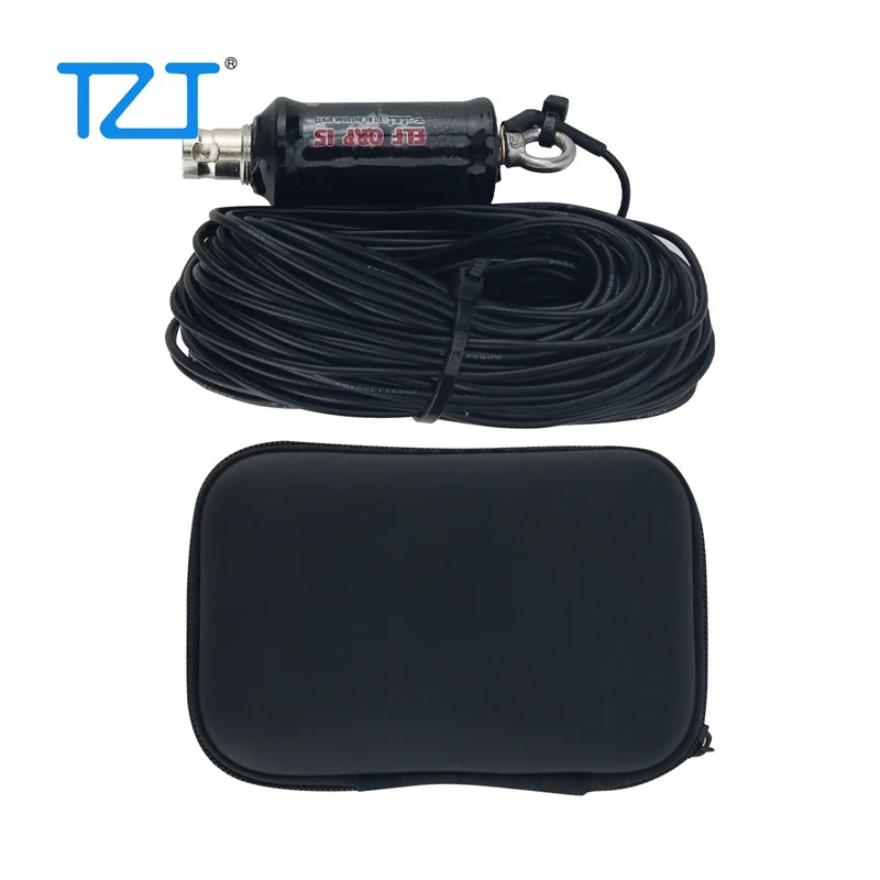 TZT Portable Mini ELF HF.Antenna QRP15 1-30MHz HF Antenna 50ohms Support 40M/20M/15M/10M Transmitting