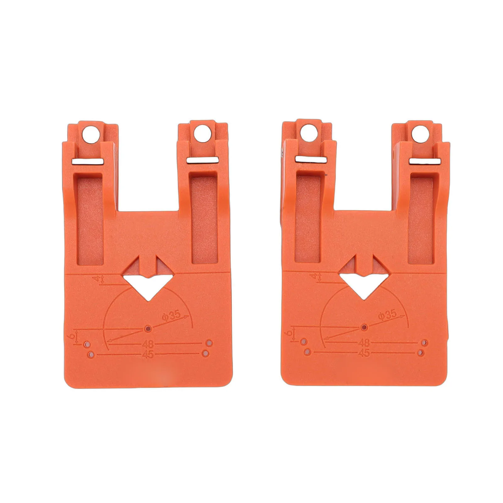 2Pcs Magnetic Hinge Installation Jig Foldable Hinge Positioning Tool Fixing Plate for Door Hinges Wood Door Latches