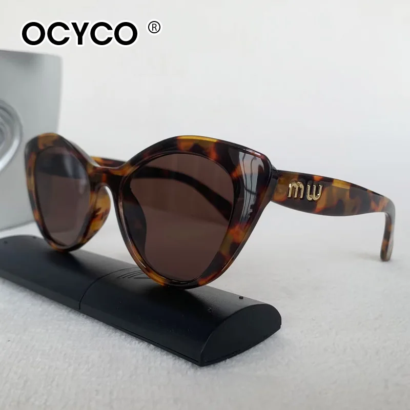 

2025 Fashion Sunglasses Cat Eye Shapes Women Uv 400 Men Luxury Brand Designer High Quality Letter Sun Glasses Girl Eyewear