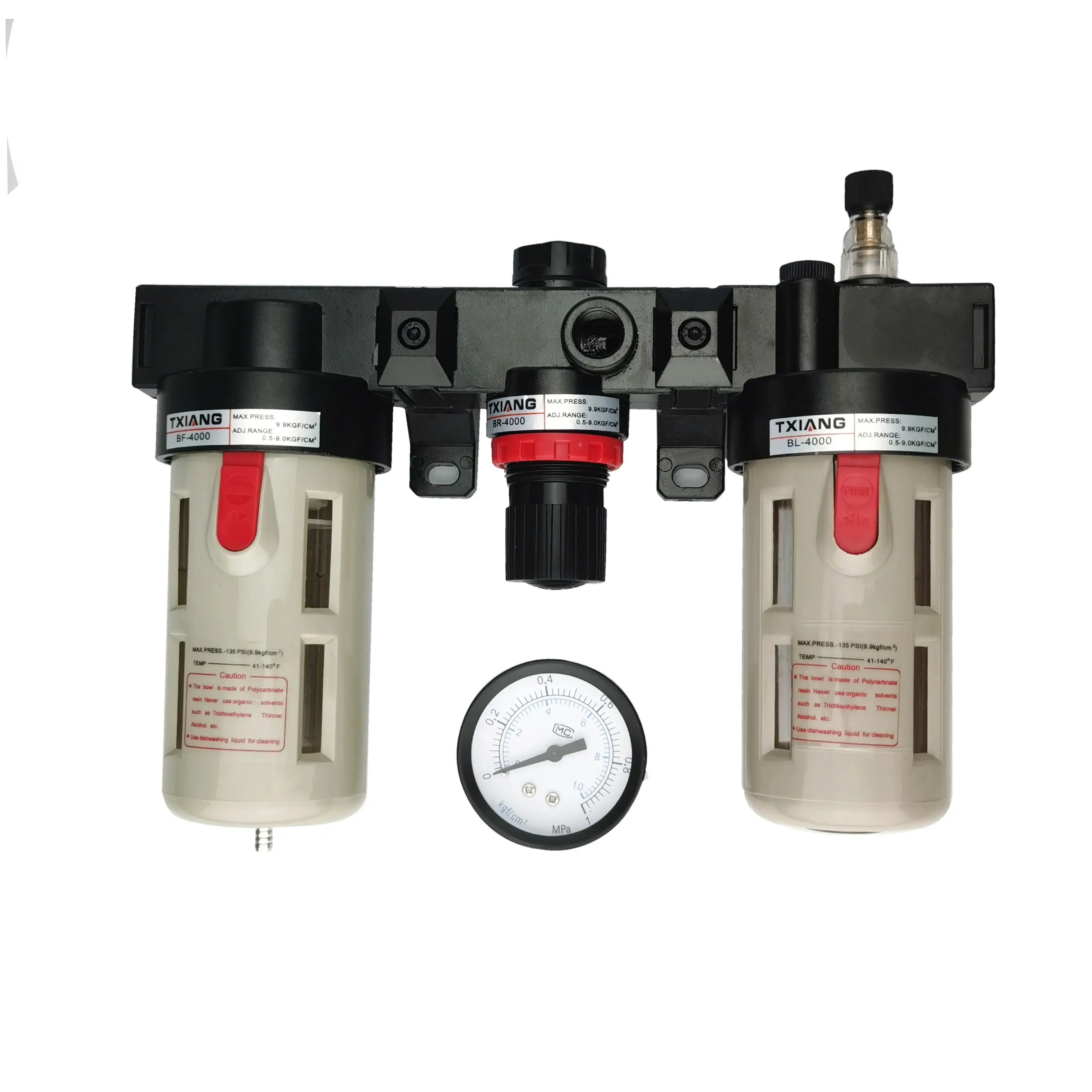 BC2000 BC3000 BC4000 Air Filter Pressure Regulator Kit Water Separator Air Tool Compressor Filter