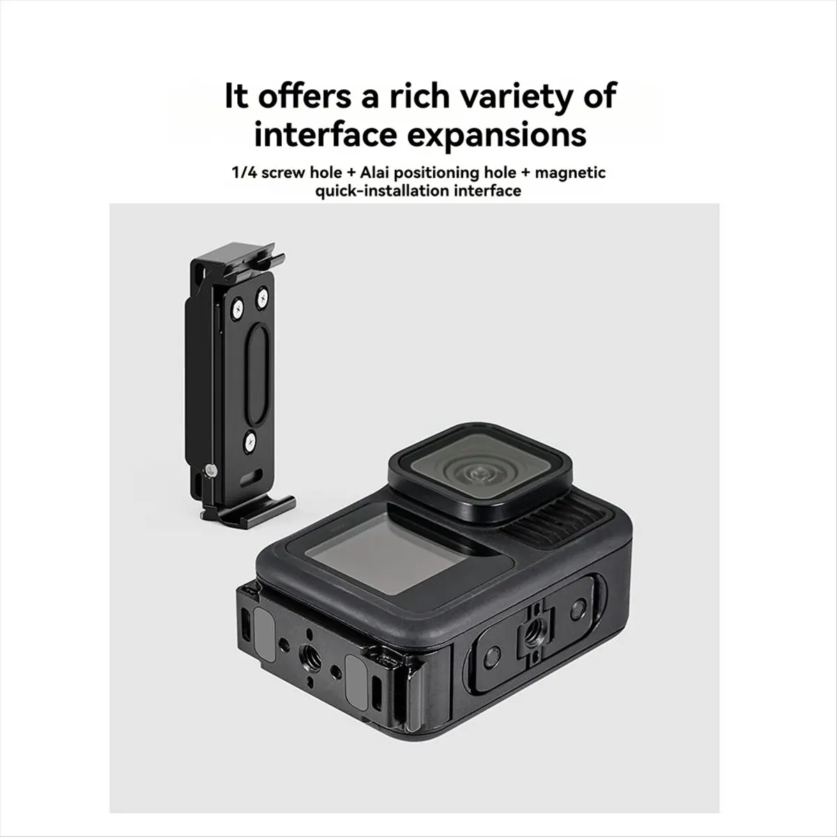 Replacement Magnetic Battery Cover for 13/12/11/10/9 Dustproof Side Door Cover with 1/4inch Screw Mount