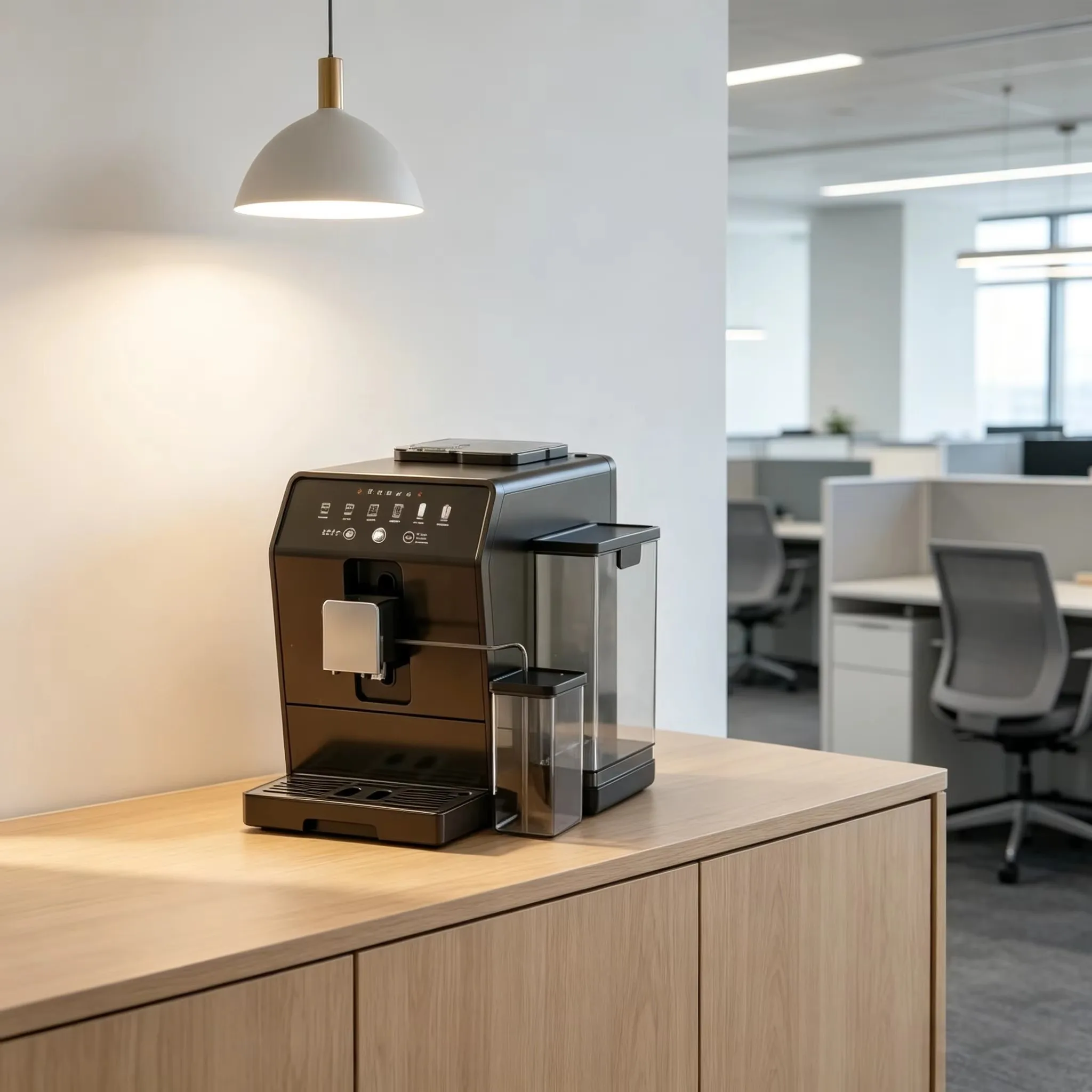 Hot Selling Dual-use Automatic Coffee Machine for Commercial Home Self-cleaning Smart All-in-one Coffee Brewer for Hotel Office