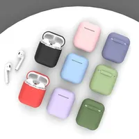 Soft Silicone For air For pods case For Apple For airpods 1 case , For Airpods 2 case Protective Cover