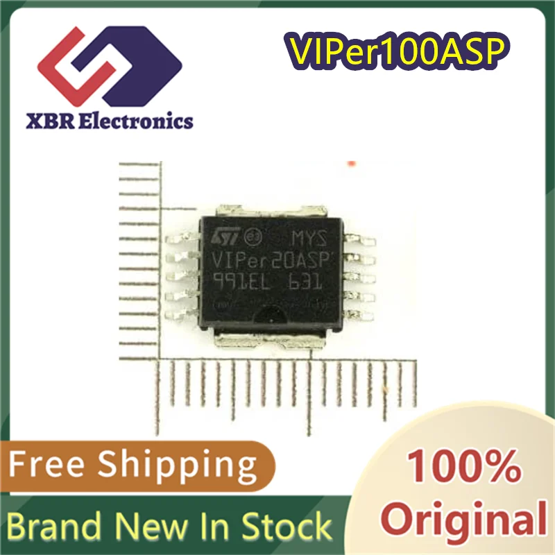 (3/10 Pieces) VIPER100ASP VIPER100 HSOP10 Switching Regulator IC Brand New Genuine Original Product In Stock