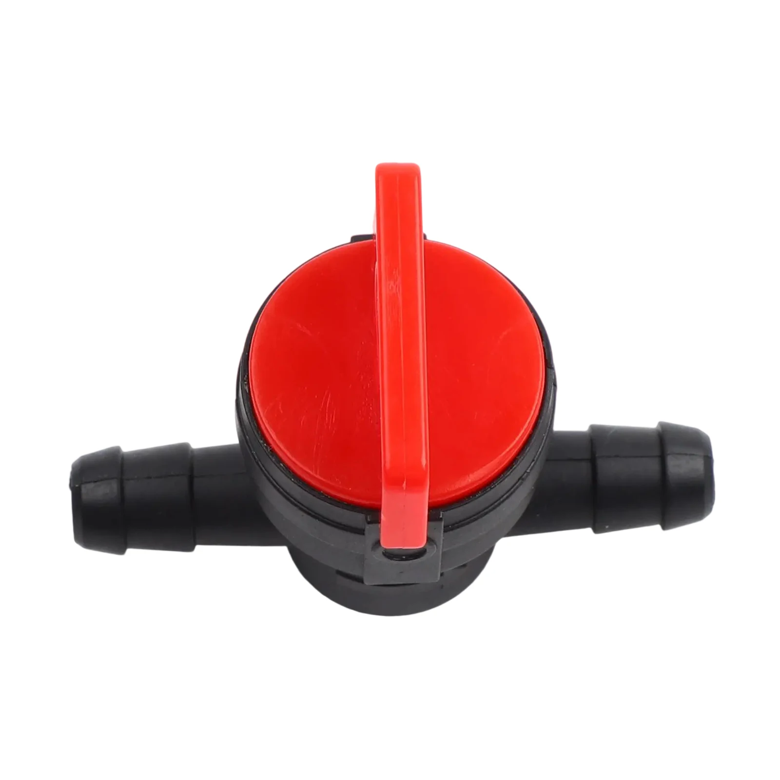 Clip Shut Off Valve Plastic Red Replacement Ride On Mowers Spare Pars Inline Fuel Tap Valve Lawn Mowers Practical