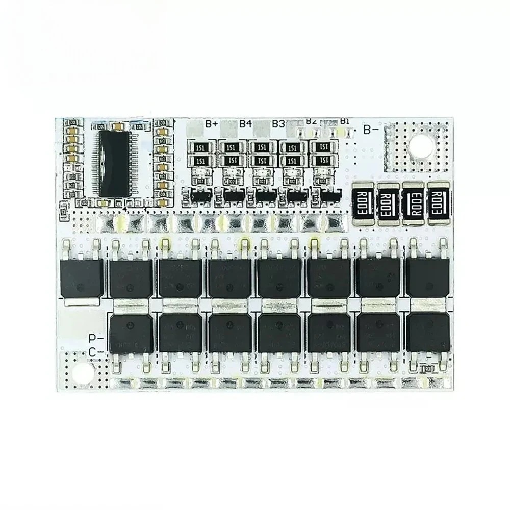 Placa de proteção de circuito de bateria de lítio 3S 4S 5S BMS Li-ion 100A Placa de circuito de proteção de carregamento de equilíbrio de bateria de lítio