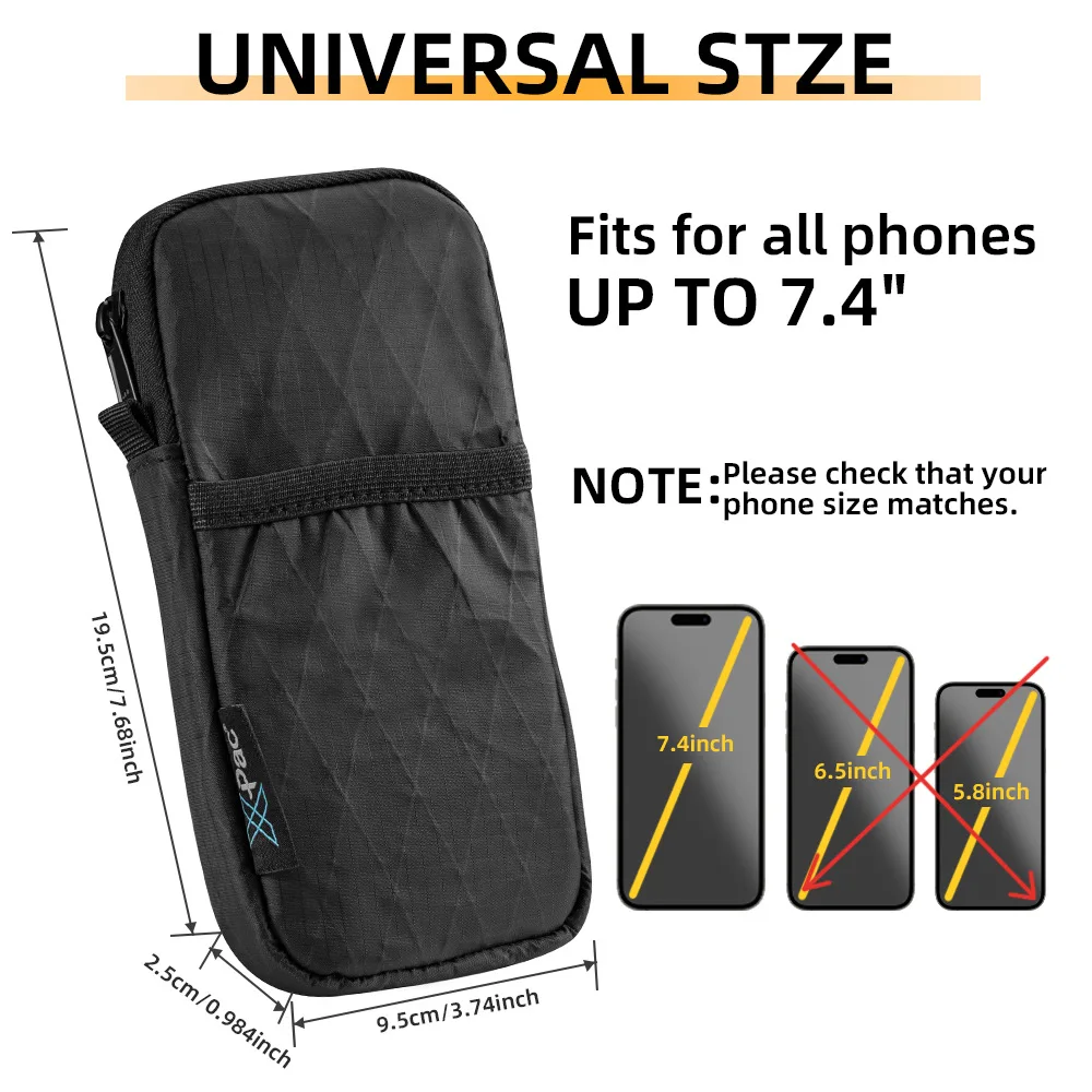 X-Pac Outdoor Phone Pouch, Multifunctional Headphone & Cash Card
