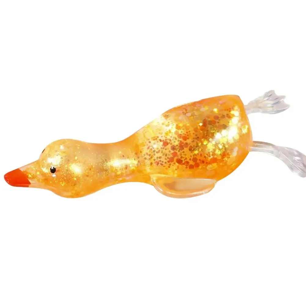 Glitter stressverlichtend speeltje 6 cm TPR-materiaal met kleverige textuur, rekbaar, sensorisch friemelspeeltje voor kinderen en volwassenen, bureaudecoratie, niet giftig M6H9_voghion.com