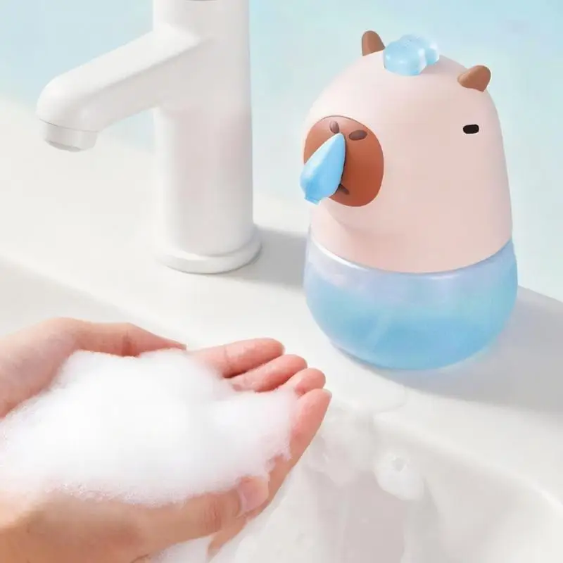 Modern Sensors Activated Liquid Soap Dispenser Not touch Operation Easy Installation ABS for Family & Public Space D2RD
