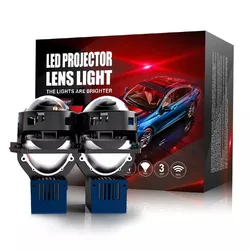 Amazon Top Sale X-PRO Bi Led Projector Lens 3 Inch 70W 5800K Laser  Headlights