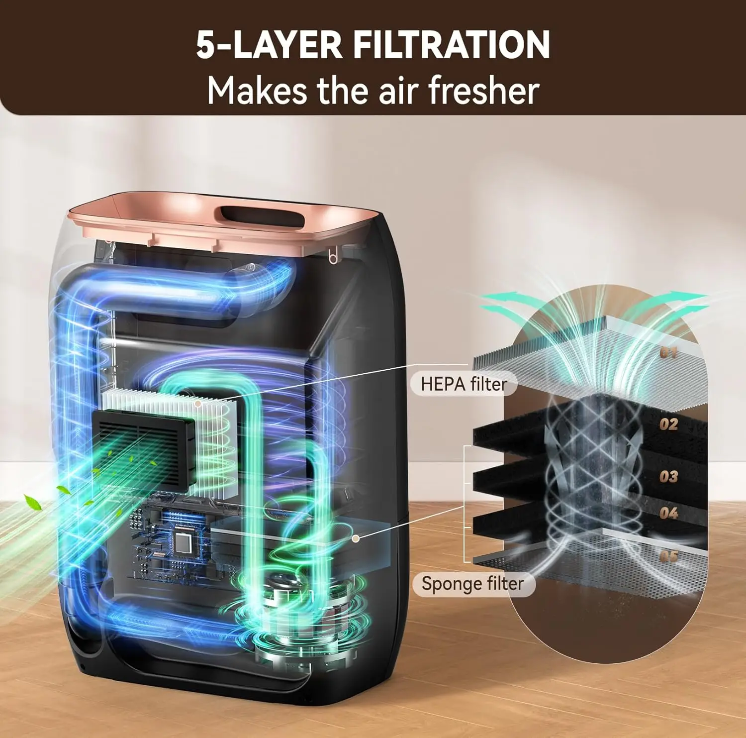 Touchless Vacuum Automatic Dustpan - Ultra Fast & Powerful - Great for Sweeping Salon Pet Hair Food Dirt Kitchen