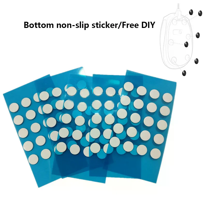 Universal Mouse Non-slip Foot Sticker Small Round Dot Mice Glide Feet Control Speed Version Anti-slip Sticker