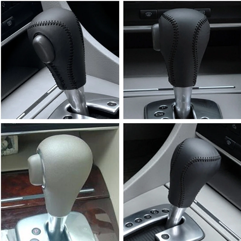 

For Audi A4 2004-2008 automatic transmission leather gear cover gear protection cover