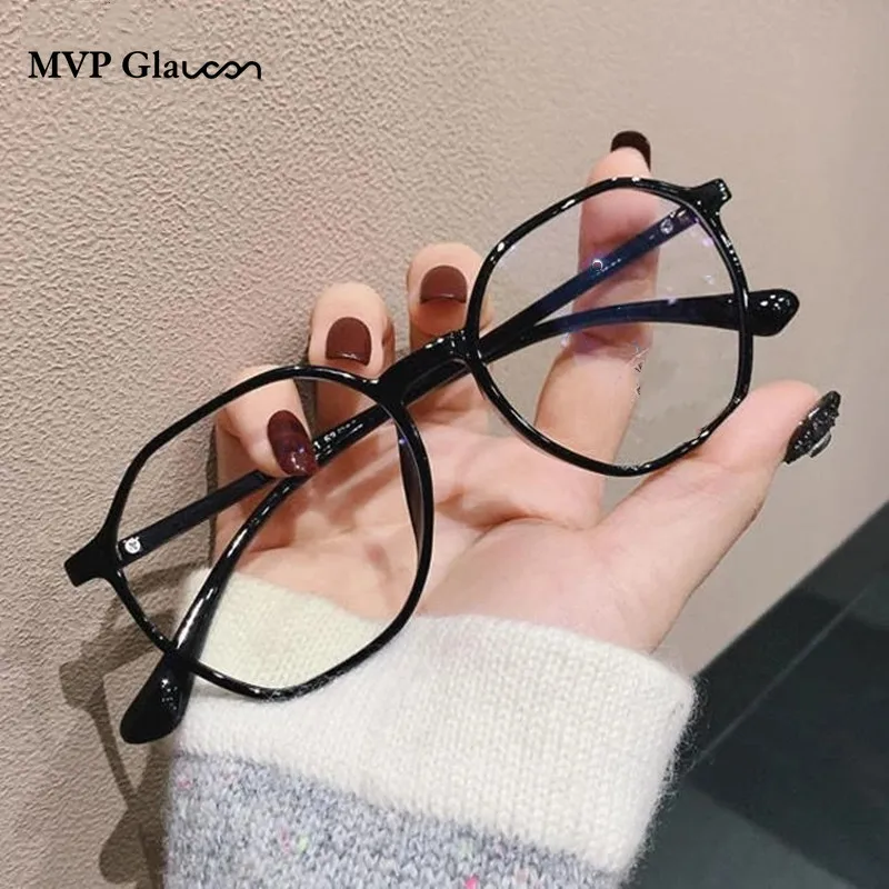 Fashion Transparent Reading Glasses Female Middle-aged and Elderly High-definition Anti-blue Light Glasses for The Elderly