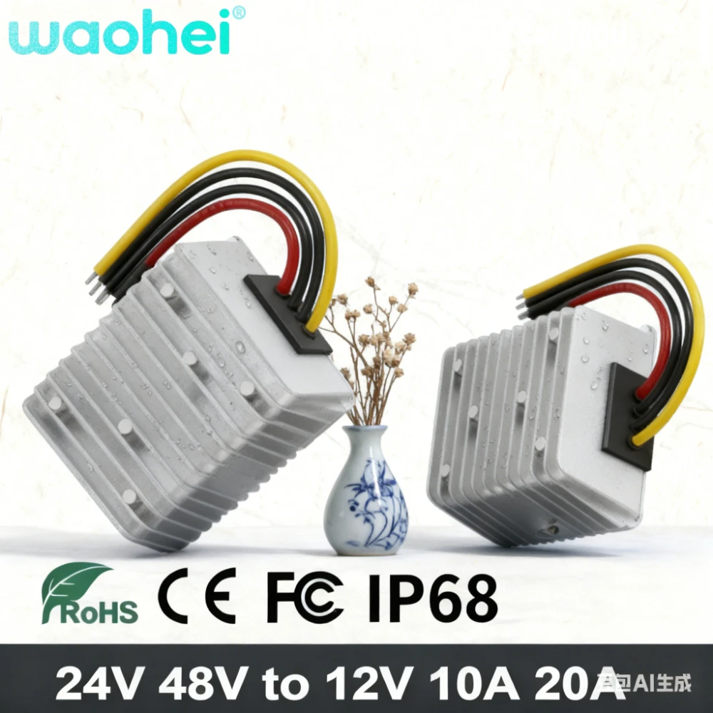 

24V 48V to 12V 20A 10A DC DC Step-Down Voltage Regulator Converter 12V Power Adapter Buck Applied to LED car Mou Buck Converter