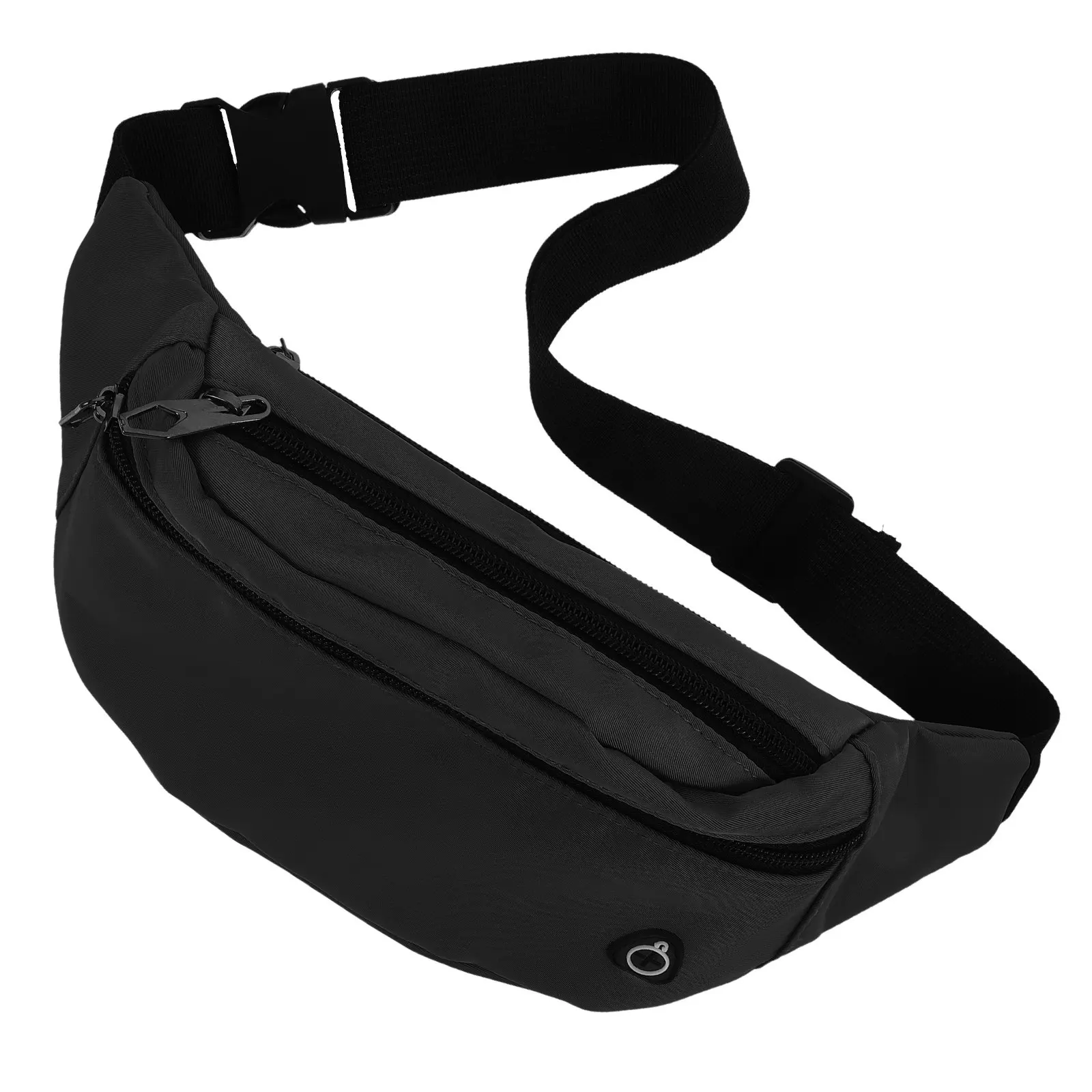 

Стильная поясная сумка из водонепроницаемого нейлона с несколькими карманами, портативная сумка-бананка для спорта, кемпинга, прогулок, путешествий и повседневного использования