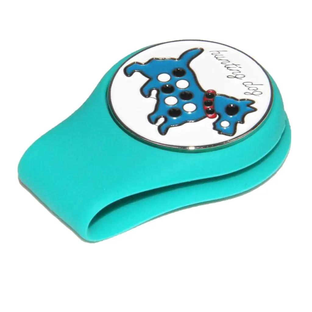 Golf Ball Marker with Standard Hat Clip for Your Friend, Clips fit Easily onto any s, Belts and s - Various Color