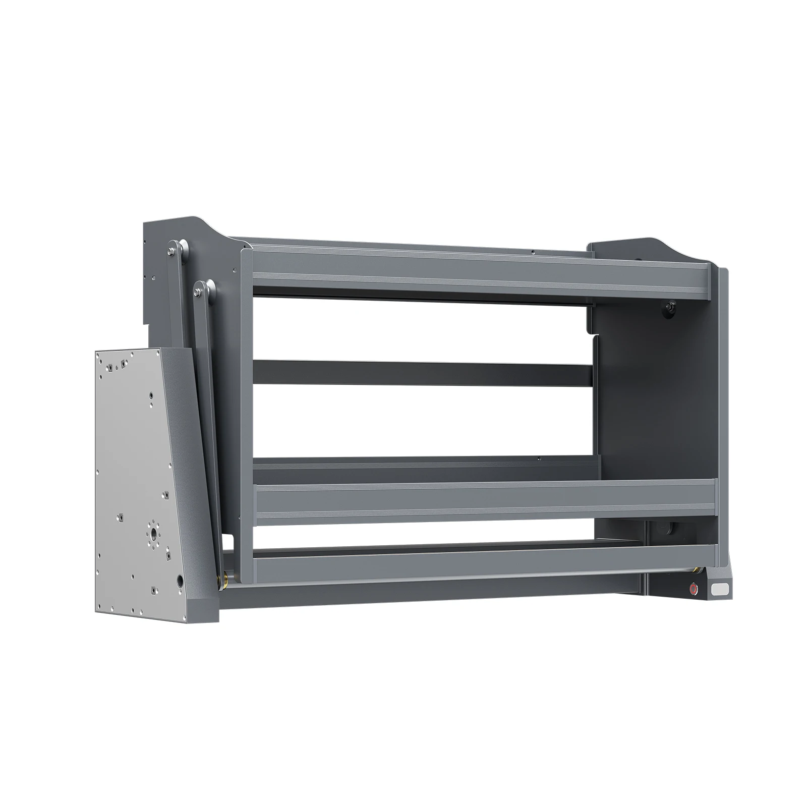 Touch Switch Smart Rack Electric Lift Organizer With Removable Drainboard For Upper Cabinet