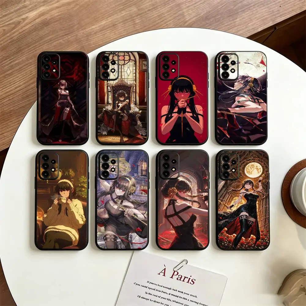 Yor Forger Phone Case For Samsung S25/S24/S23/S22/S21/S20/Plus,Fe,Lite/Others Black Cover