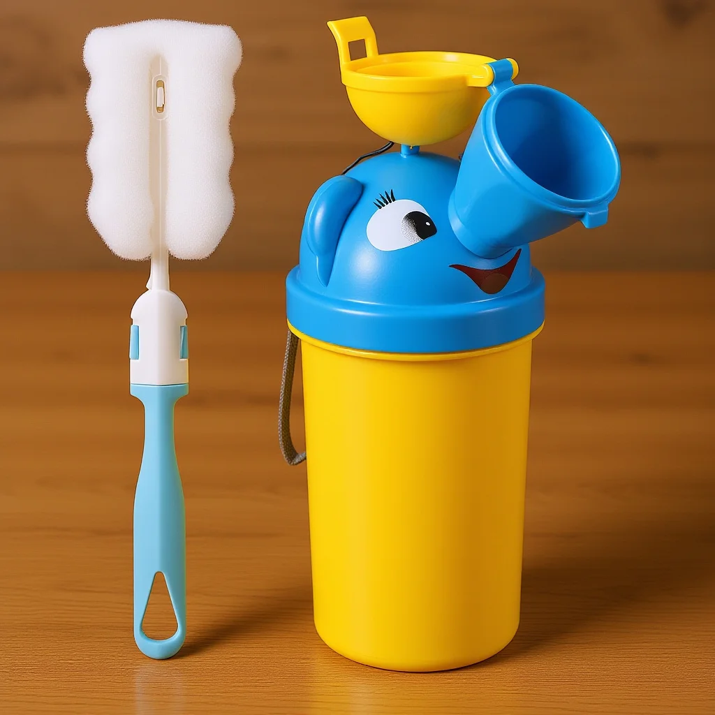 

Portable Potty Emergency Urinal Compact Size Travel Toilet Toddler Pee Training Potty Outdoor Urinal for Kids Boys